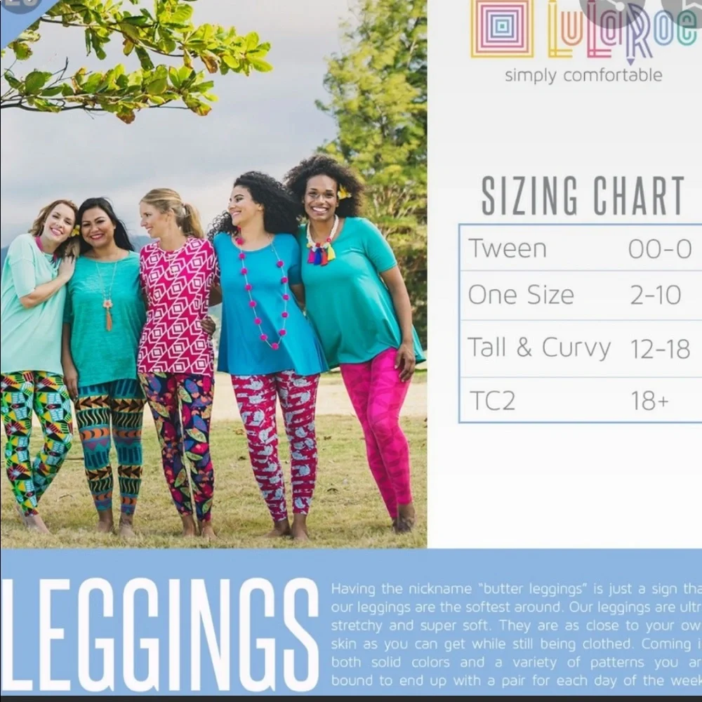 LuLaRoe Leggings - Picture 3 of 3